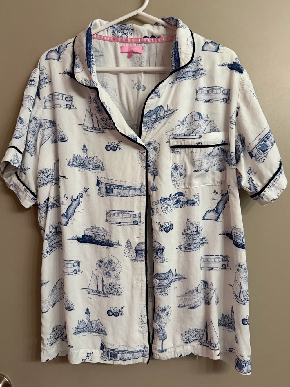 Katie Kime Pajama Shirt